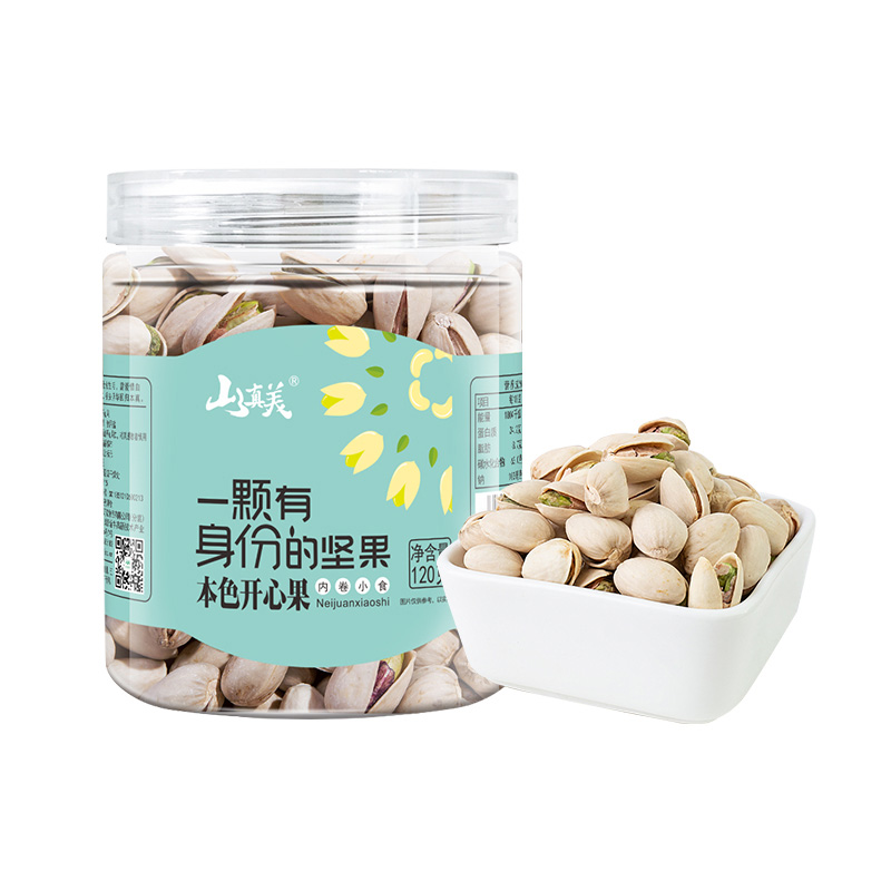 山真美山真美開(kāi)心果120g（新罐裝）