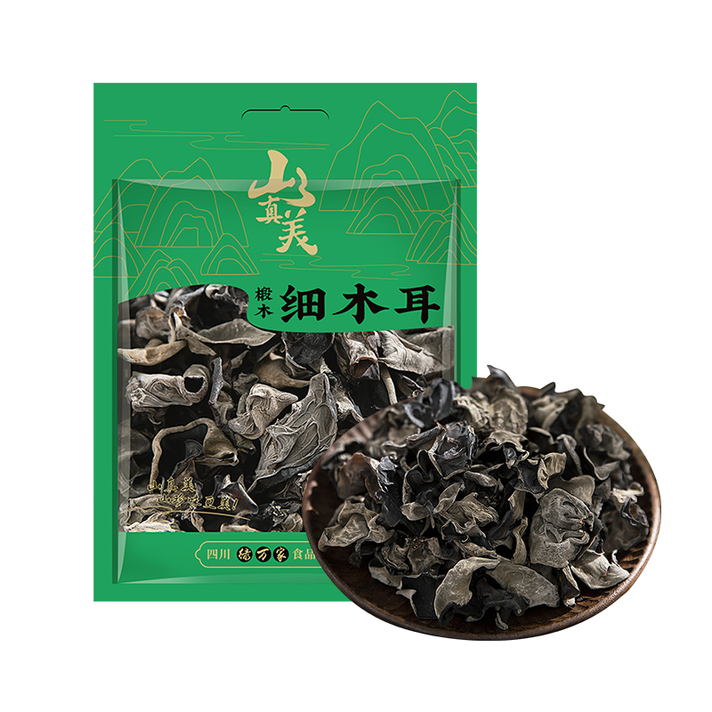 山真美椴木細(xì)木耳100g